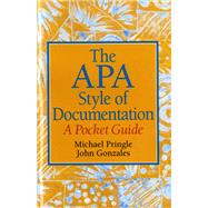 The APA Style of Documentation A Pocket Guide