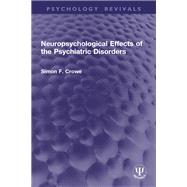 Neuropsychological Effects of the Psychiatric Disorders