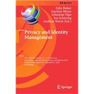 Privacy and Identity Management