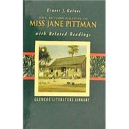 AUTOBIOGRAPHY OF MISS JANE PITTMAN W/REL...
