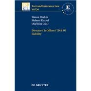 Directors & Officers - D & O Liability