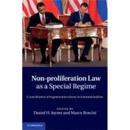 Non-Proliferation Law As A Special Regime