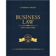 BUSINESS LAW:TEXT+CASES (LL)-TEXT book cover, ISBN 9780357129715