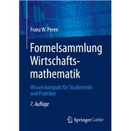 Formelsammlung Wirtschaftsmathematik
