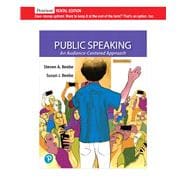Public Speaking: An Audience-Centered Approach [Rental Edition]