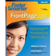 Faster Smarter Microsoft Office FrontPage 2003