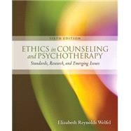 Ethics in Counseling & Psychotherapy,9781305089723