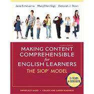 Making Content Comprehensible for English Learners The SIOP Model