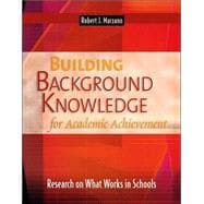 Building Background Knowledge For Academic Achievement