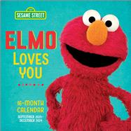 Sesame Street Elmo 16-Month September 2023–December 2024 Wall Calendar Elmo Loves You Every Day of the Year