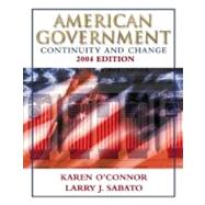 American Government: Continuity and Change, 2004 Edition (Paperback) w/LP.com 2.0