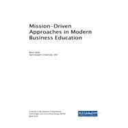 Mission-driven Approaches in Modern Business Education