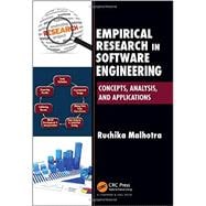 Empirical Research in Software Engineering: Concepts, Analysis, and Applications