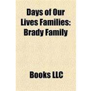Days of Our Lives Families : Brady Family