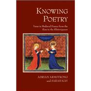 Knowing Poetry