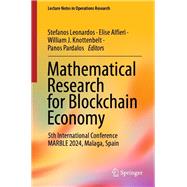 Mathematical Research for Blockchain Economy