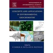 Concepts and Applications in Environmental Geochemistry