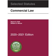 Commercial Law, Selected Statutes, 2020-2021