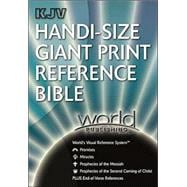 Holy Bible: King James Version, Handi-size Giant Print Reference Bible With World's Visual Reference System
