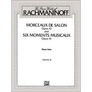 Rachmaninoff Morceaux