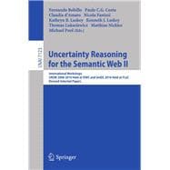 Uncertainty Reasoning for the Semantic Web II