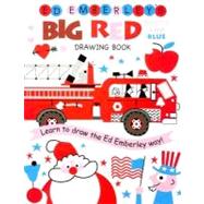 Ed Emberley's Big Red Drawing Book White and Blue