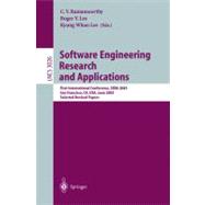 Software Engineering Research And Applications: First International Conference, SERA 2003, San Francisco, Ca, Usa, June 25-27, 2003, Selected Revised Papers