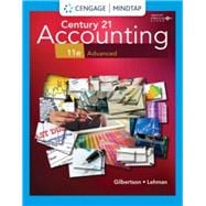 MindTap for Gilbertson/Lehman/Passalacqua's Century 21 Accounting: Advanced, 11th Edition [Instant Access], 2 term