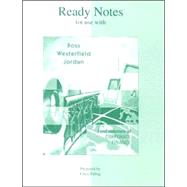 Ready Notes to accompany Fundamentals of Corporate Finance