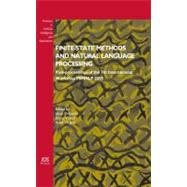 Finite-State Methods and Natural Language Processing : Post-proceedings of the 7th International Workshop FSMNLP 2008 - Volume 191 Frontiers in Artificial Intelligence and Applications