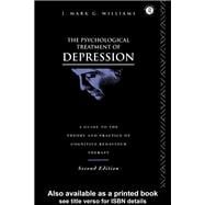 The Psychological Treatment of Depression