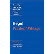 Hegel: Political Writings