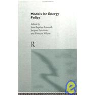 Models for Energy Policy