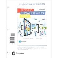 Business Communication Today, Student Value Edition + 2019 MyLab Business Communication with Pearson eText -- Access Card Package