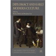 Diplomacy and Early Modern Culture