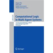 Computational Logic in Multi-agent Systems