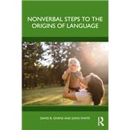 Nonverbal Steps to the Origins of Language book cover, ISBN 9781032709765