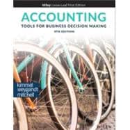 Accounting: Tools for Business Decision Making with WileyPLUS access
