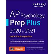 AP Psychology Prep Plus 2020 & 2021 6 Practice Tests + Study Plans + Review + Online