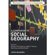 A Companion to Social Geography