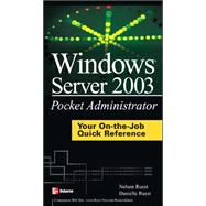 Windows Server 2003 Pocket Administrator