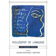 Philosophy of Language The Central Topics