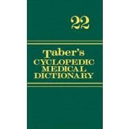 Taber's Cyclopedic Medical Dictionary (Thumb-indexed Version) Hardcover,9780803629776