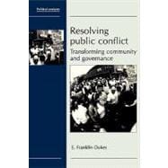 Resolving Public Conflict