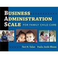 Business Administration Scale for Family Child Care