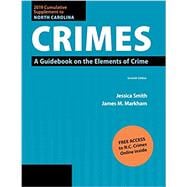 2019 Cumulative Supplement to North Carolina Crimes: A Guidebook on the Elements of Crime