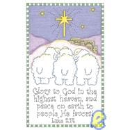 Pcard(Pkg/25) Christmas Lambs