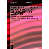Metaphors of ANGER across Languages: Universality and Variation