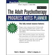 The Adult Psychotherapy Progress Notes Planner, 2nd Edition