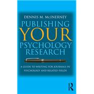 Publishing Your Psychology Research